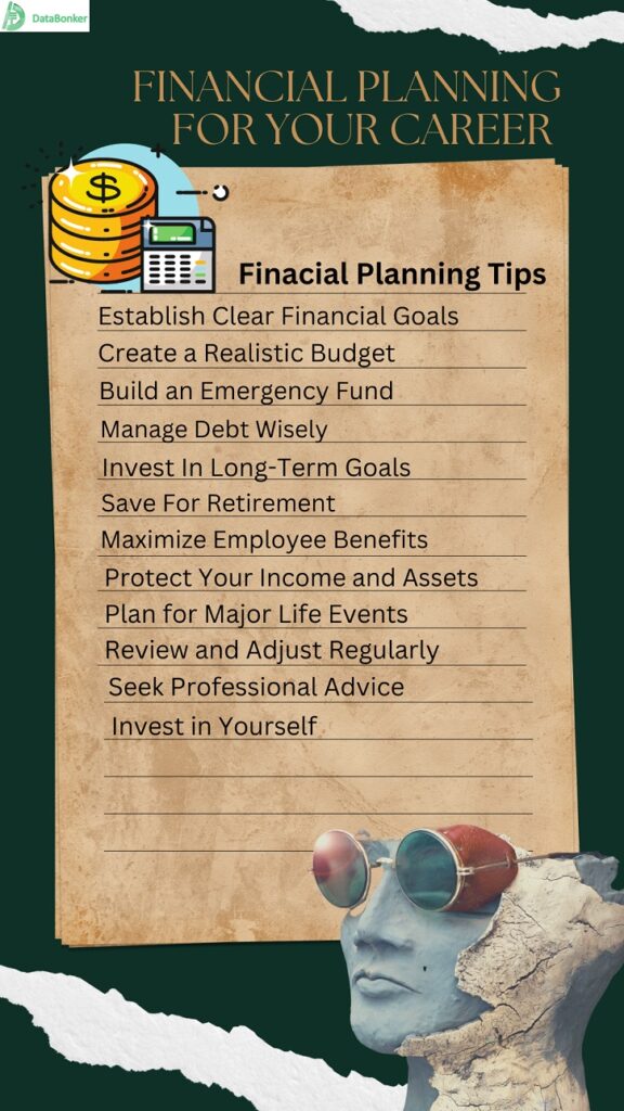 Financial Planning tips and advice for Career