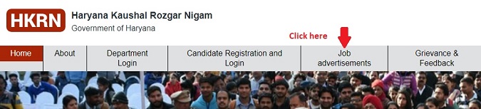 Haryana Kaushal Rojgar Nigam official website for Haryana labour and skilled workers
