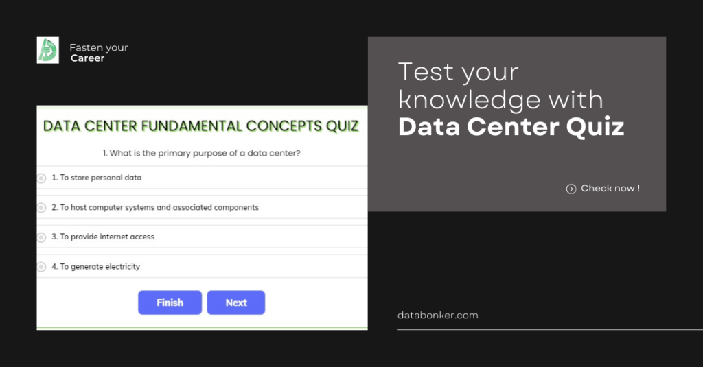 Data Center Quiz for Basic and Fundamental Concepts